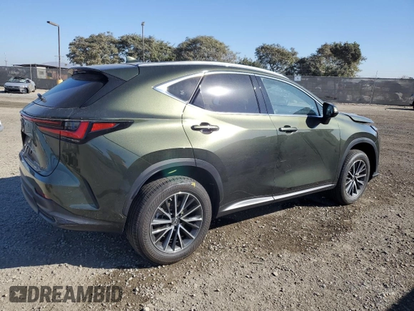 2022 Lexus NX with VIN JTJAKCEZ0N2009409, listed as a Copart auction lot 85564024 with 0 mi miles and Salvage Title. Bid and sale history available at carsss.com. Image 3.