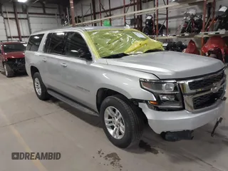 2018 Chevrolet Suburban LT with VIN 1GNSKHKC7JR115885, listed as a IAAI auction lot 41716347 with 115,393 mi miles. Bid and sale history available at carsss.com. Image 1.
