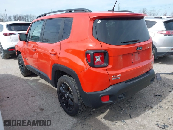 2017 Jeep Renegade Altitude z VIN ZACCJBBB5HPG34172, wystawiony jako IAAI lot #41790112 z przebiegiem 92 148 mil mil oraz . Historia ofert i sprzedaży dostępna na DreamBid. Obrazek 3.