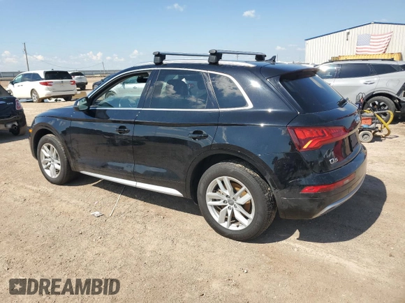 2020 Audi Q5 Premium with VIN WA1ANAFY8L2034800, listed as a Copart auction lot 56283985 with 121,952 mi miles and Salvage title. Bid and sale history available at DreamBid. Image 2.