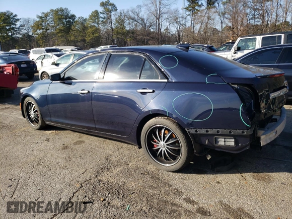 2015 Cadillac CTS RWD with VIN 1G6AP5SX4F0129071, listed as a Copart auction lot 87152944 with 126,724 mi miles and Salvage title. Bid and sale history available at DreamBid. Image 2.