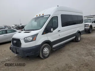 2020 Ford Transit Passenger XL with VIN 1FBVU5XG7LKB18117, listed as a Copart auction lot 86842764 with 42,130 mi miles and Salvage Title. Bid and sale history available at DreamBid. Image 1.