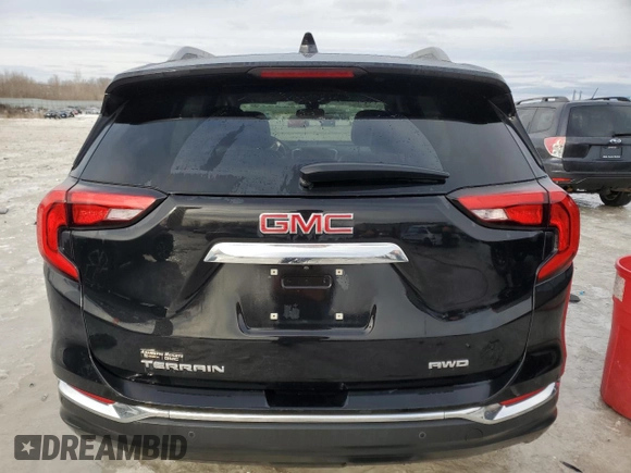 2021 GMC Terrain SLT with VIN 3GKALVEV9ML396939, listed as a Copart auction lot 88517685 with 46,087 mi miles and Non Repairable. Bid and sale history available at carsss.com. Image 6.