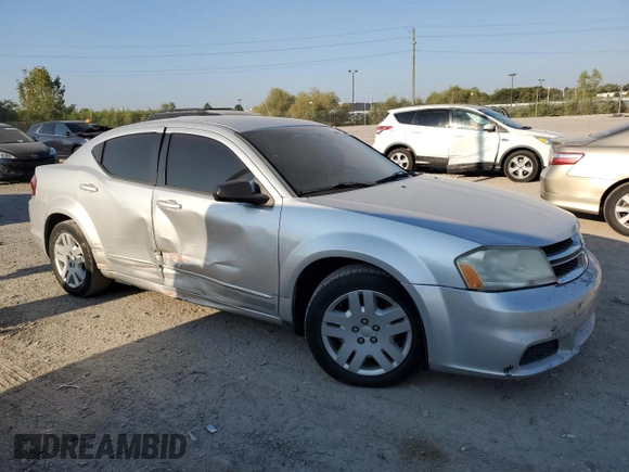 2012 Dodge Avenger SE with VIN 1C3CDZAG2CN309465, listed as a Copart auction lot 71362834 with 228,111 mi miles and Non Repairable. Bid and sale history available at DreamBid. Image 4.