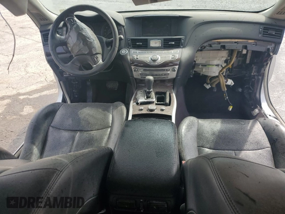 2013 Infiniti M with VIN JN1BY1AP8DM512836, listed as a Copart auction lot 59189895 with Not provided miles and Non repairable. Bid and sale history available at DreamBid. Image 8.