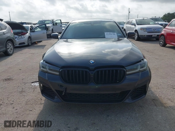 2021 BMW 5 Series 540i with VIN WBA53BJ03MCG98664, listed as a IAAI auction lot 42488708 with 64,101 mi miles and . Bid and sale history available at DreamBid. Image 11.