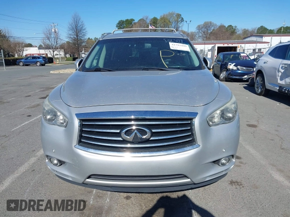 2015 Infiniti QX60 with VIN 5N1AL0MN0FC502107, listed as a IAAI auction lot 41793449 with 180,961 mi miles. Bid and sale history available at carsss.com. Image 12.
