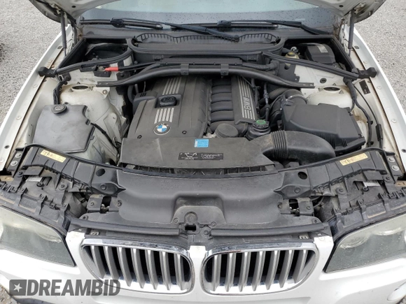 2008 BMW X3 3.0si with VIN WBXPC93468WJ16775, listed as a Copart auction lot 52457185 with 131,275 mi miles and Salvage Title. Bid and sale history available at DreamBid. Image 12.