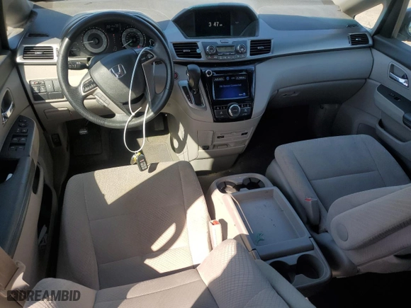 2016 Honda Odyssey SE with VIN 5FNRL5H39GB078198, listed as a Copart auction lot 52402095 with 243,117 mi miles and Salvage Title. Bid and sale history available at carsss.com. Image 8.