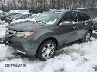 2008 Acura MDX Tech Pkg with VIN 2HNYD28388H509806, listed as a Copart auction lot 45013295 with 255,157 mi miles and Salvage Title. Bid and sale history available at carsss.com. Image 1.