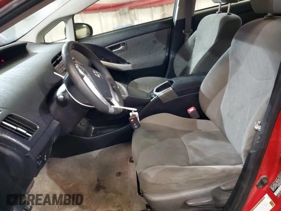 2013 Toyota Prius One with VIN JTDKN3DU5D5702946, listed as a Copart auction lot 49861965 with 189,145 mi miles and Salvage Title. Bid and sale history available at carsss.com. Image 7.