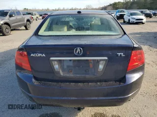2006 Acura TL with VIN 19UUA66286A071719, listed as a Copart auction lot 47877625 with 187,398 mi miles and Salvage Title. Bid and sale history available at carsss.com. Image 6.