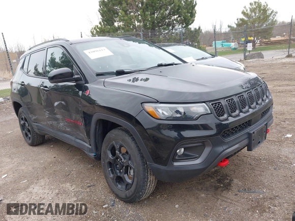 2023 Jeep Compass Trailhawk с VIN 3C4NJDDN7PT510813, выставлен на аукционе IAAI как лот 42096113 с пробегом 25 356 миль миль и . История ставок и продаж доступна на DreamBid. Изображение 1.