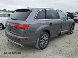 2019 Audi Q7 Premium with VIN WA1AAAF74KD008880, listed as a Copart auction lot 54277445 with 23,476 mi miles and Salvage title. Bid and sale history available at DreamBid. Image 3.