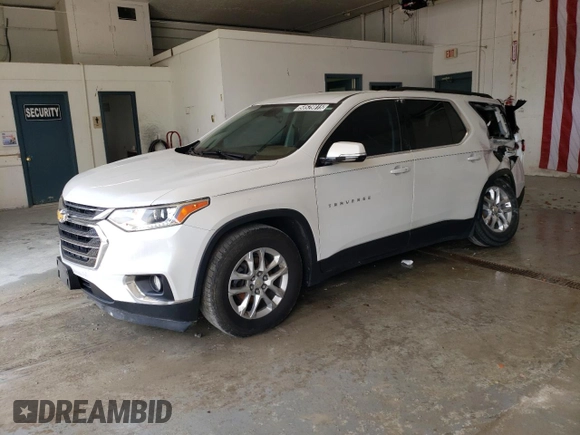 2019 Chevrolet Traverse LT Cloth with VIN 1GNERGKWXKJ274526, listed as a Copart auction lot 58529815 with 62,090 mi miles and Clean title. Bid and sale history available at DreamBid. Image 1.