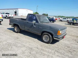 1991 Ford Ranger XLT with VIN 1FTCR10X4MTA17118, listed as a IAAI auction lot 41997363 with 232 mi miles. Bid and sale history available at carsss.com. Image 1.