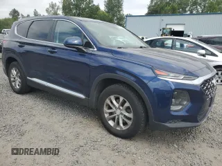 2020 Hyundai Santa Fe SE with VIN 5NMS2CAD4LH179007, listed as a Copart auction lot 60174055 with 72,505 mi miles and Salvage title. Bid and sale history available at DreamBid. Image 4.