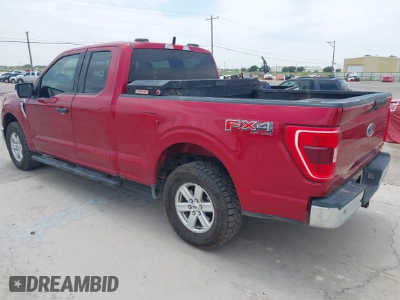 2021 Ford F-150 XL with VIN 1FTFX1E51MKE66465, listed as a IAAI auction lot 42420527 with 95,815 mi miles and . Bid and sale history available at DreamBid. Image 3.