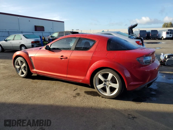 2004 Mazda RX-8 z VIN JM1FE173340103274, wystawiony jako Copart lot #80391344 z przebiegiem Nie podano mil oraz Szkoda całkowita • Salvage title. Historia ofert i sprzedaży dostępna na DreamBid. Obrazek 2.