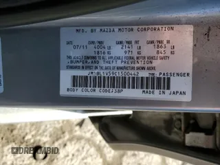 2012 Mazda 3 s Touring with VIN JM1BL1V59C1500442, listed as a Copart auction lot 43972585 with 68,326 mi miles and Salvage Title. Bid and sale history available at carsss.com. Image 12.