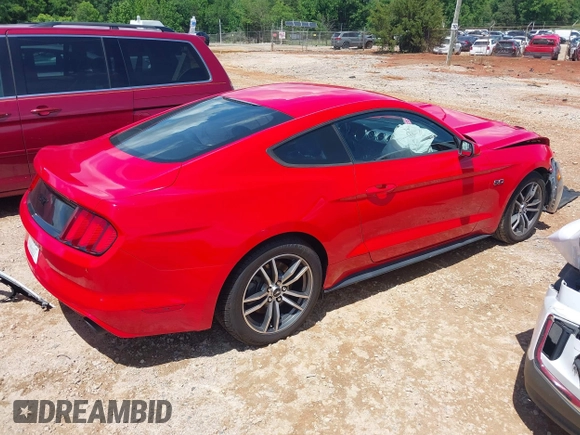 2015 Ford Mustang GT z VIN 1FA6P8CF2F5346802, wystawiony jako IAAI lot #42203593 z przebiegiem 102 525 mil mil oraz . Historia ofert i sprzedaży dostępna na DreamBid. Obrazek 4.