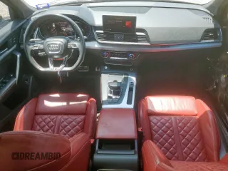 2018 Audi SQ5 Prestige with VIN WA1C4AFY9J2183774, listed as a Copart auction lot 63665435 with 78,450 mi miles and Salvage title. Bid and sale history available at DreamBid. Image 8.
