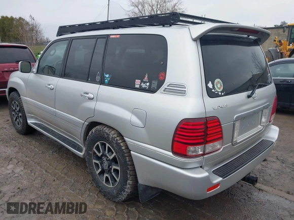 2006 Lexus LX 470 z VIN JTJHT00W364011426, wystawiony jako IAAI lot #42026869 z przebiegiem 254 659 mil mil oraz . Historia ofert i sprzedaży dostępna na DreamBid. Obrazek 3.