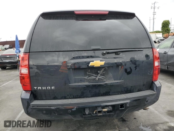 2013 Chevrolet Tahoe LT with VIN 1GNSCBE03DR106164, listed as a Copart auction lot 53738575 with 126,885 mi miles and Salvage title. Bid and sale history available at DreamBid. Image 6.