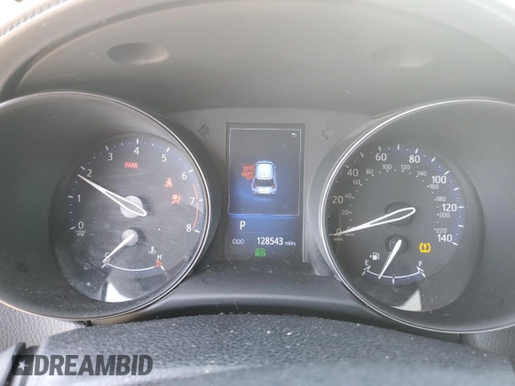 2018 Toyota C-HR XLE with VIN NMTKHMBX6JR047937, listed as a Copart auction lot 51705805 with 128,543 mi miles and Salvage Title. Bid and sale history available at DreamBid. Image 9.