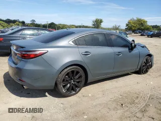 2021 Mazda 6 Grand Touring Reserve with VIN JM1GL1WYXM1616149, listed as a Copart auction lot 72136364 with 95,173 mi miles and Salvage Title. Bid and sale history available at DreamBid. Image 3.