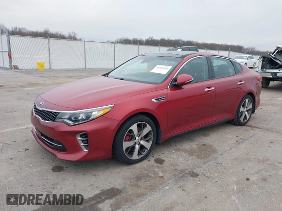 2017 Kia Optima SX z VIN 5XXGW4L24HG141844, wystawiony jako IAAI lot #41425880 z przebiegiem 137 056 mil mil oraz . Historia ofert i sprzedaży dostępna na DreamBid. Obrazek 17.