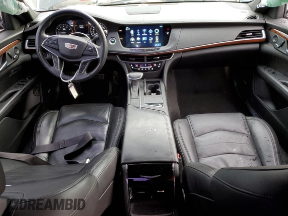 2017 Cadillac CT6 AWD with VIN 1G6KB5RS8HU195910, listed as a Copart auction lot 85089084 with 69,342 mi miles and Salvage title. Bid and sale history available at DreamBid. Image 8.