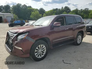 2019 Lexus GX 460 z VIN JTJBM7FX7K5211323, wystawiony jako Copart lot #58328855 z przebiegiem 119 842 mil mil oraz Szkoda całkowita • Salvage title. Historia ofert i sprzedaży dostępna na DreamBid. Obrazek 1.