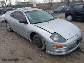 2000 Mitsubishi Eclipse GT with VIN 4A3AC54L3YE151312, listed as a IAAI auction lot 41724925 with 143,793 mi miles. Bid and sale history available at carsss.com. Image 1.