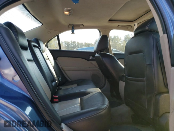 2009 Mercury Milan Premier with VIN 3MEHM08Z99R627074, listed as a Copart auction lot 48992505 with 187,736 mi miles and Clean Title. Bid and sale history available at carsss.com. Image 10.