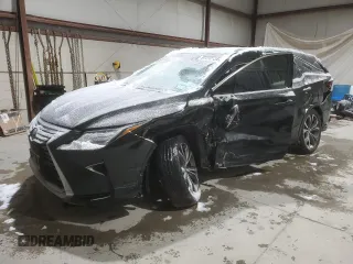 2018 Lexus RX with VIN JTJDZKCAXJ2011016, listed as a Copart auction lot 87250134 with 96,314 mi miles and Salvage Title. Bid and sale history available at carsss.com. Image 1.
