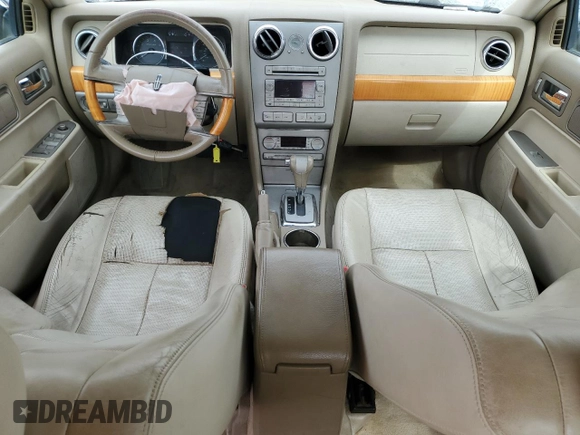 2008 Lincoln MKZ with VIN 3LNHM26T98R661893, listed as a Copart auction lot 58341995 with 146,527 mi miles and Salvage title. Bid and sale history available at DreamBid. Image 8.