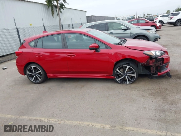 2020 Subaru Impreza Special Sports z VIN 4S3GTAM64L3706644, wystawiony jako IAAI lot #42039793 z przebiegiem Nie podano mil oraz . Historia ofert i sprzedaży dostępna na DreamBid. Obrazek 13.