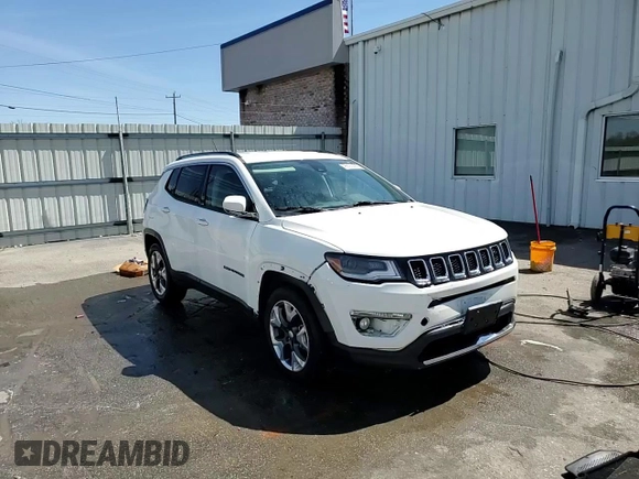 2018 Jeep Compass Limited with VIN 3C4NJCCB4JT406675, listed as a Copart auction lot 48693095 with 101,571 mi miles and Salvage Title. Bid and sale history available at carsss.com. Image 14.
