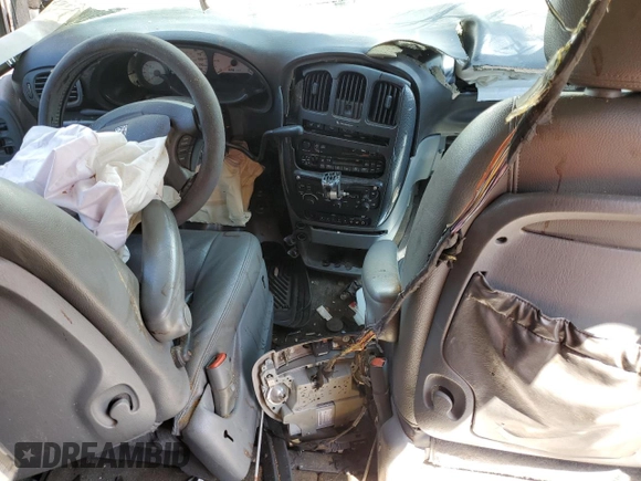 2005 Dodge Caravan SXT with VIN 2D4GP44L05R217019, listed as a Copart auction lot 54593675 with Not Provided miles and Non Repairable. Bid and sale history available at DreamBid. Image 8.