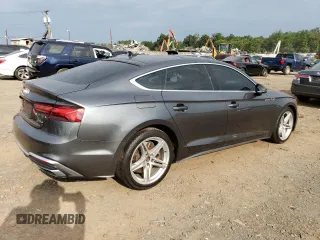 2021 Audi A5 Sportback S line Premium Plus with VIN WAUFACF51MA033419, listed as a Copart auction lot 63228053 with 37,590 mi miles. Bid and sale history available at carsss.com. Image 3.