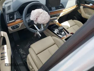 2023 Audi Q5 Prestige with VIN WA1CBAFY0P2099812, listed as a Copart auction lot 45938235 with 0 mi miles and Salvage Title. Bid and sale history available at carsss.com. Image 8.