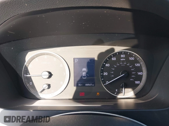 2015 Hyundai Sonata 2.4L SE with VIN 5NPE24AFXFH237794, listed as a IAAI auction lot 41997254 with 89,547 mi miles. Bid and sale history available at carsss.com. Image 7.