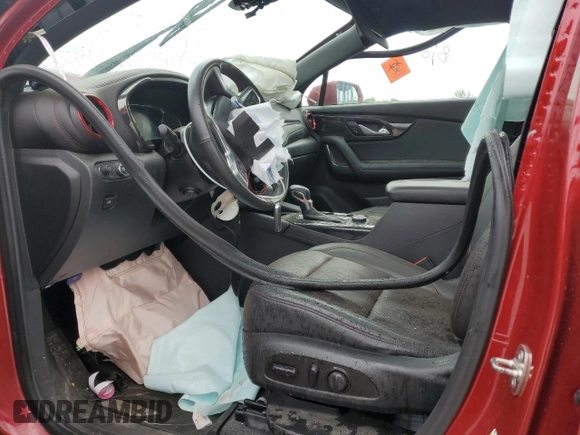 2020 Chevrolet Blazer RS с VIN 3GNKBKRS4LS641708, выставлен на аукционе Copart как лот 56632775 с пробегом 46 063 миль миль и Списание • Salvage title. История ставок и продаж доступна на DreamBid. Изображение 7.