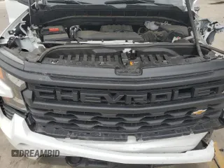 2024 Chevrolet Silverado 1500 Custom with VIN 3GCPABEK4RG267443, listed as a Copart auction lot 70267084 with 11,304 mi miles and Salvage Title. Bid and sale history available at DreamBid. Image 11.