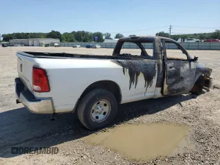 2012 Ram 1500 ST with VIN 3C6JD6DK9CG163793, listed as a Copart auction lot 68255604 with Not provided miles and Salvage title. Bid and sale history available at DreamBid. Image 3.