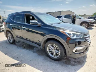 2018 Hyundai Santa Fe 2.4L с VIN 5XYZU3LB9JG535186, выставлен на аукционе Copart как лот 60098585 с пробегом 105 128 миль миль и Списание • Salvage title. История ставок и продаж доступна на DreamBid. Изображение 4.