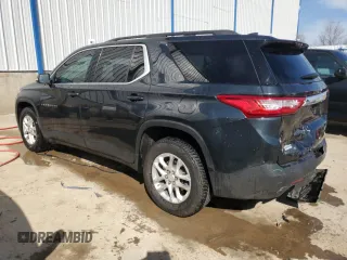 2021 Chevrolet Traverse LT Cloth z VIN 1GNERGKW2MJ122517, wystawiony jako Copart lot #48918465 z przebiegiem 36 888 mil mil oraz Szkoda całkowita • Salvage title. Historia ofert i sprzedaży dostępna na DreamBid. Obrazek 2.