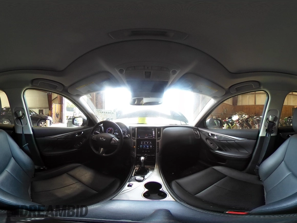 2015 Infiniti Q50 Premium z VIN JN1BV7AR9FM423471, wystawiony jako IAAI lot #42641857 z przebiegiem 86 919 mil mil oraz . Historia ofert i sprzedaży dostępna na DreamBid. Obrazek 20.