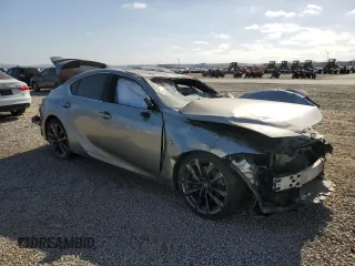 2022 Lexus IS 350 F Sport z VIN JTHGZ1B25N5056758, wystawiony jako Copart lot #53915925 z przebiegiem 25 576 mil mil oraz Szkoda całkowita • Salvage title. Historia ofert i sprzedaży dostępna na DreamBid. Obrazek 4.
